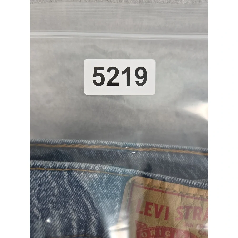 Levis Hi Ball Patchwork Two Tone Jeans 32x30 Stretch Taper Boho Retro Grunge